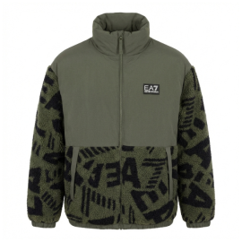 EA7 EMPORIO ARMANI JAKNA MOUNTAIN M JACKET TEDDY LOGO ZA MUŠKARCE