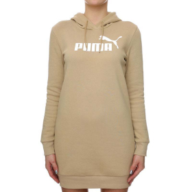HALJINA PUMA ESS LOGO HOODED DRESS FL