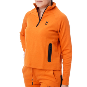 HUMMEL DUKS HMLFUYU ZIP NECK SWEATSHIRT ZA ŽENE