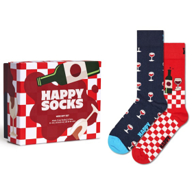 HAPPY SOCKS ?ARAPE 2-PACK WINE GIFT SET ZA MUŠKARCE