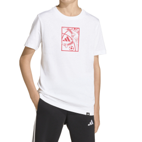 ADIDAS MAJICA J FOOTBALL T WHITE DJEČACI